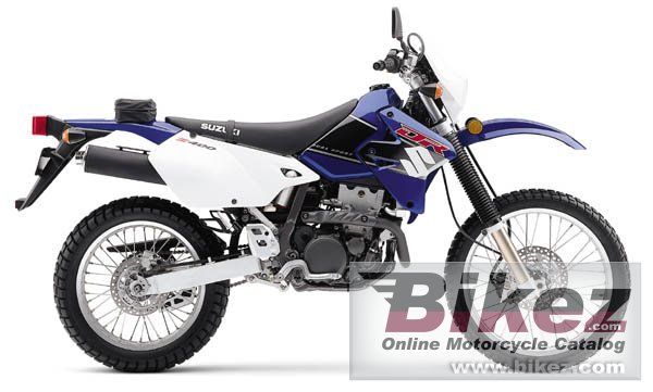 Big  Published with permission. dr-z 400 s picture and wallpaper from Bikez.com